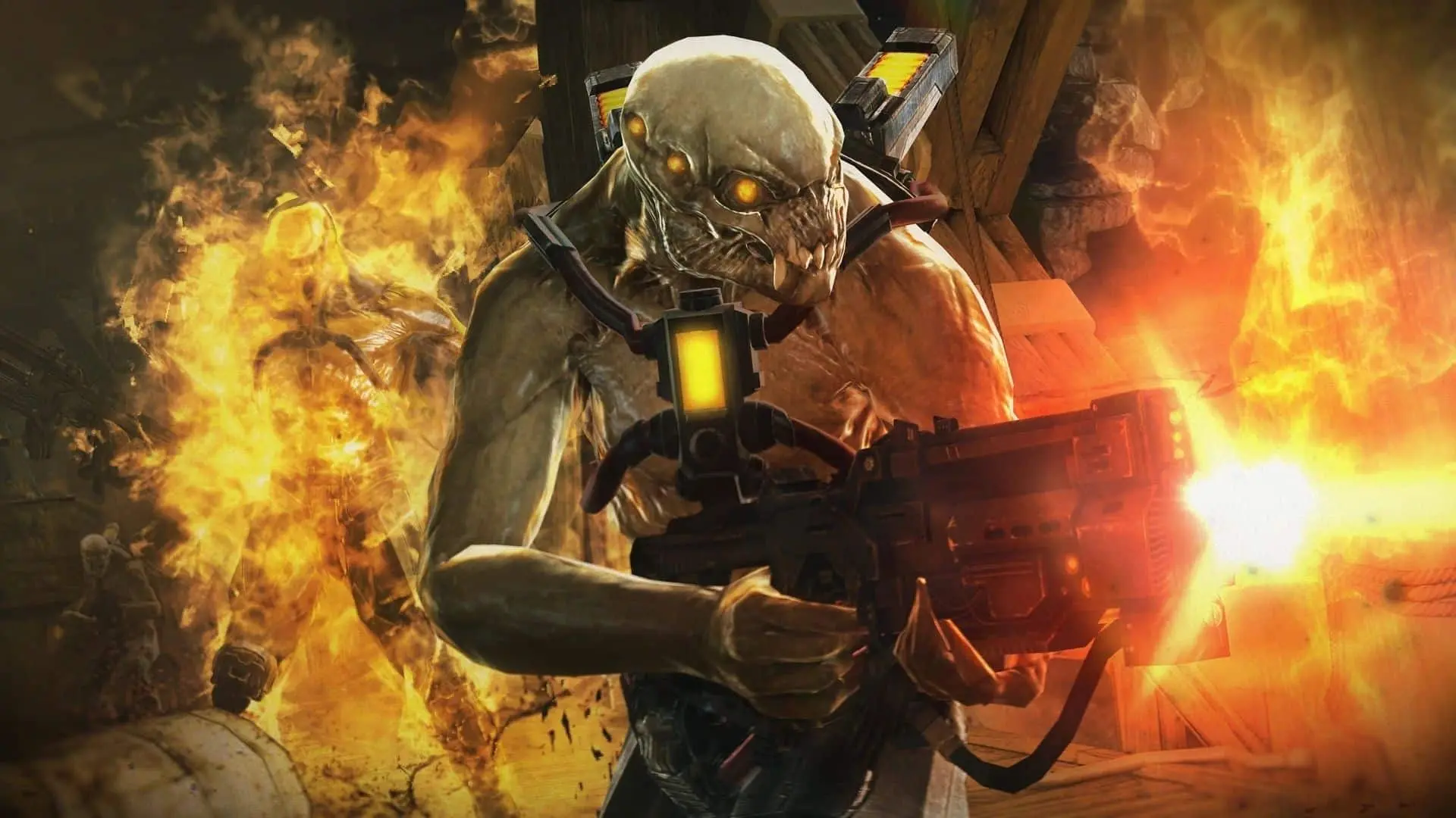 chimera firing gun in resistance 2