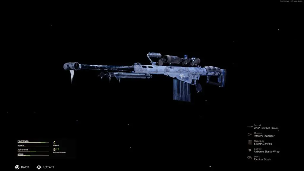 M82 Warzone weapon preview