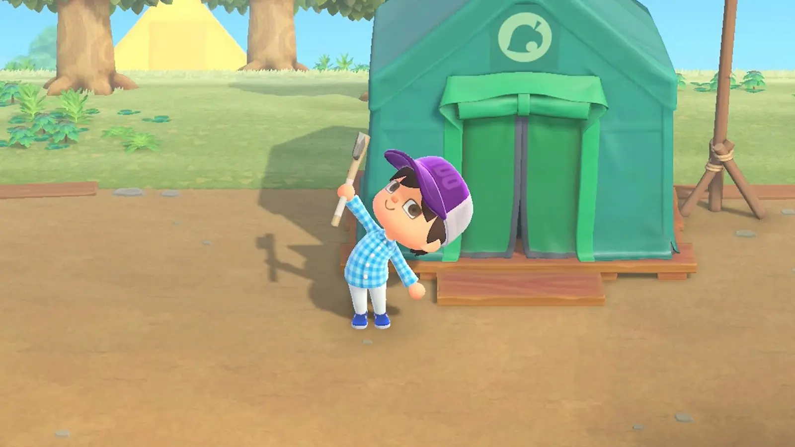 Axe in Animal crossing