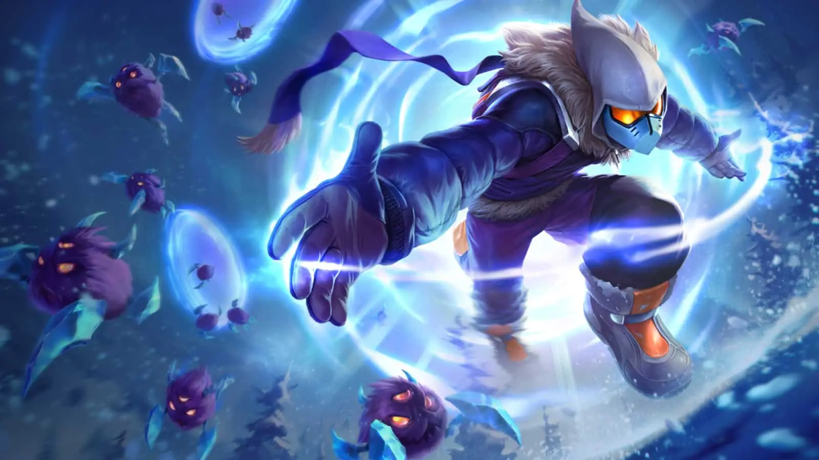 snow day malzahar league of legends blue