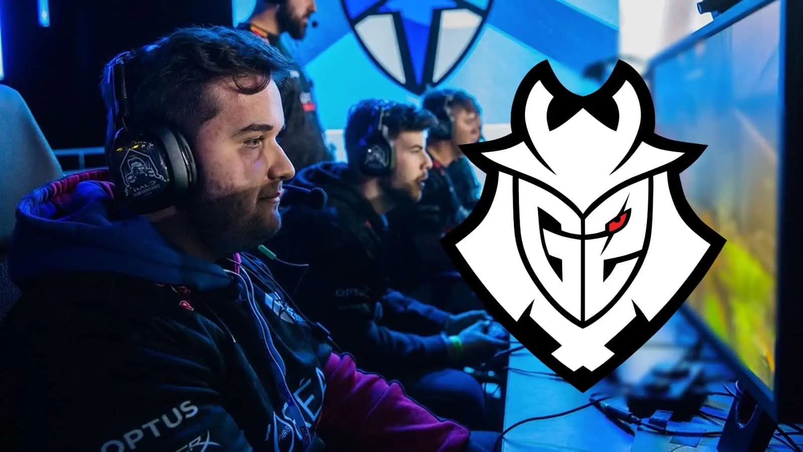 G2 logo with Australian Halo player Barcode on LAN