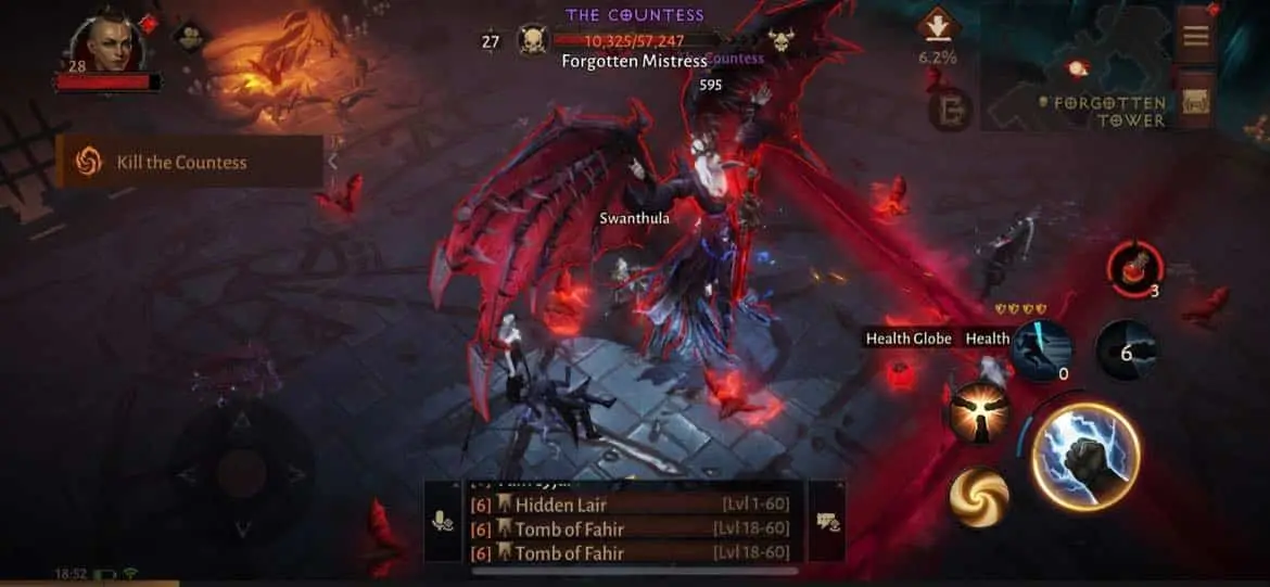 diablo immortal the countess fight