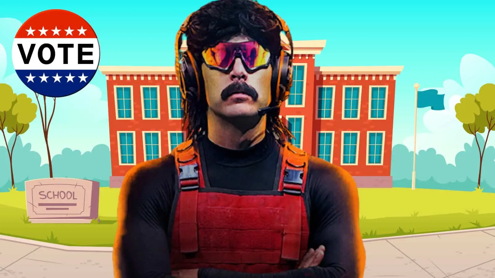 Dr Disrespect school election