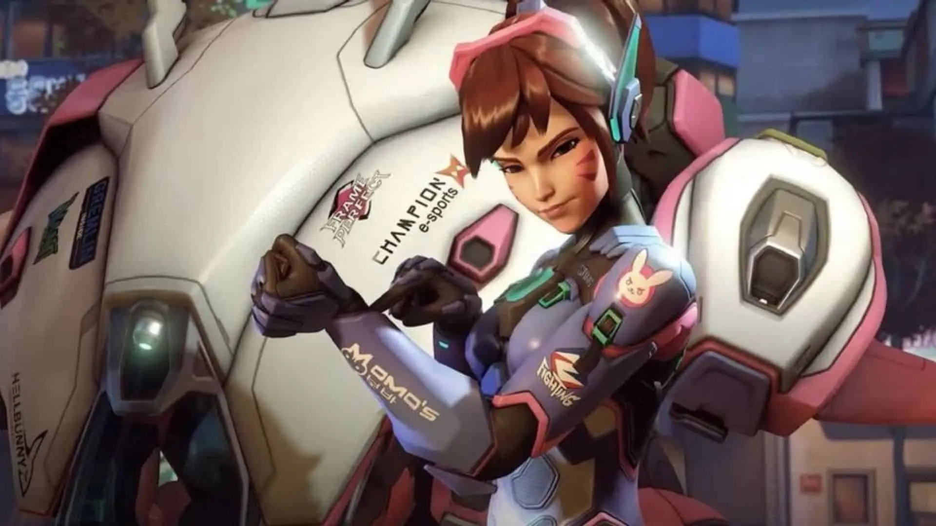 dva using suit in overwatch 2