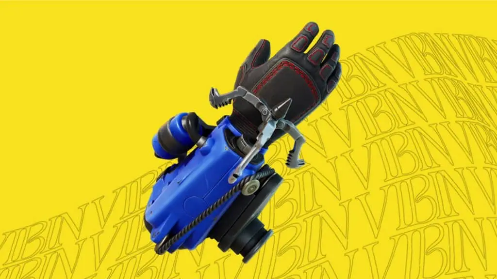 A Grapple Glove in Fortnite