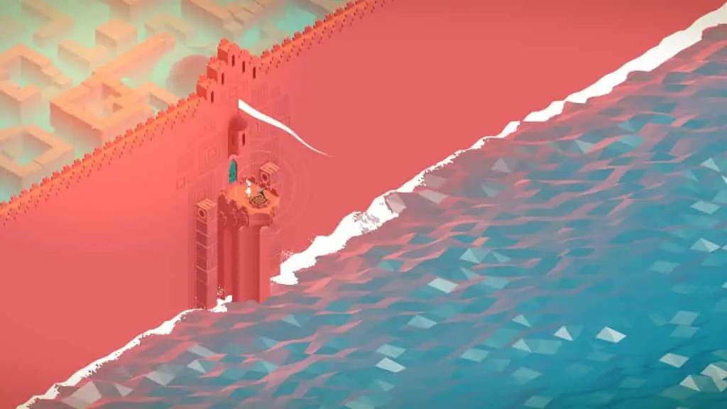 Monument Valley Panoramic Collection screenshot showing water