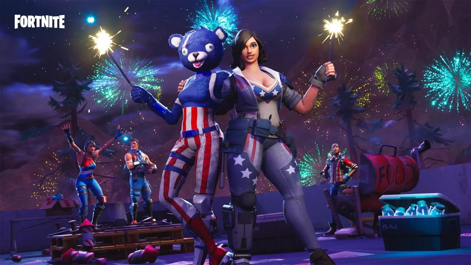 fortnite firework gun leaked gameplay