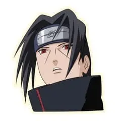 shocked itachi emoticon in fortnite