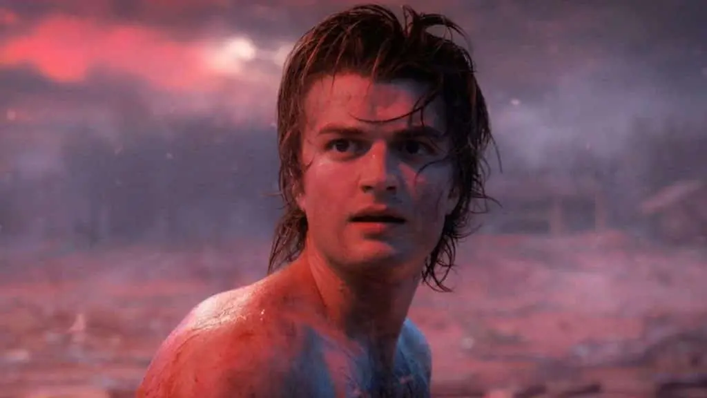 Joe Keery as Steve Harrington in Stranger Things