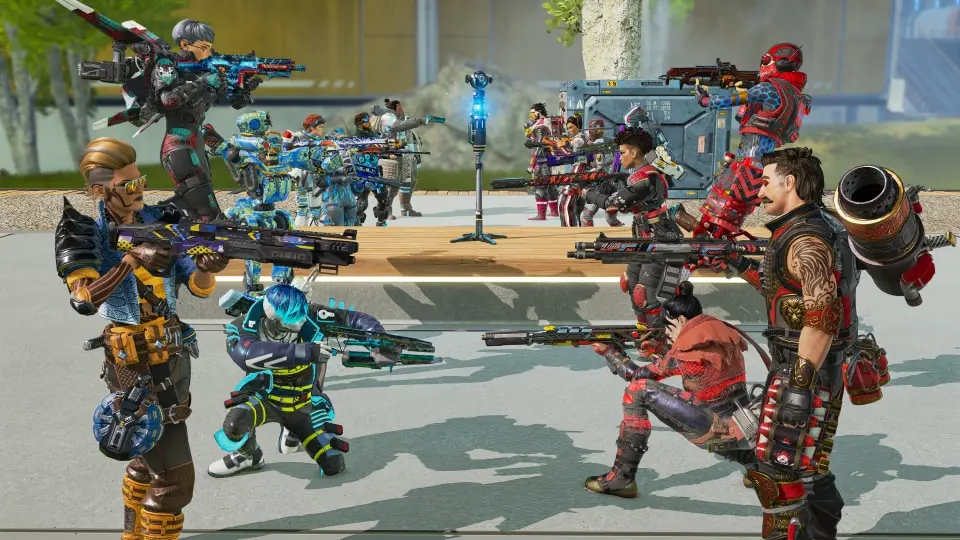 apex legends control mode 9v9 teams face off against each other