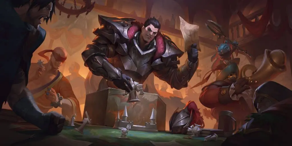 Darius Riftmaster skin in Legends of Runeterra