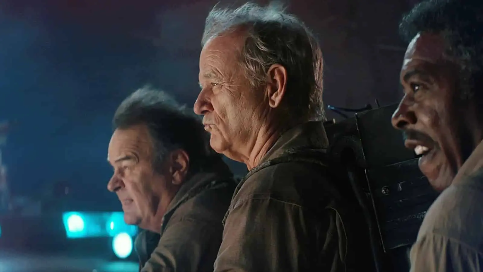 Bill Murray, Dan Aykroyd and Ernie Hudson returned for Ghostbusters: Afterlife.