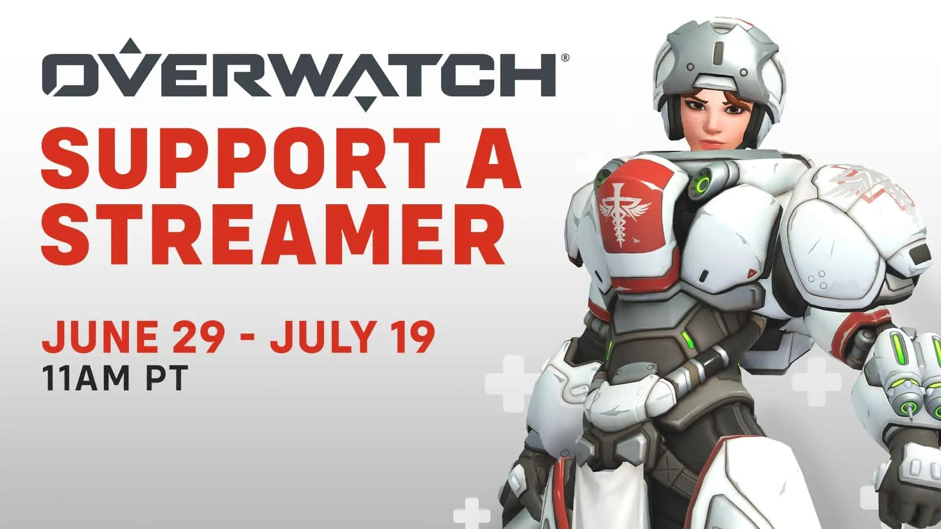 Overwatch Support a Streamer Brigitte skin