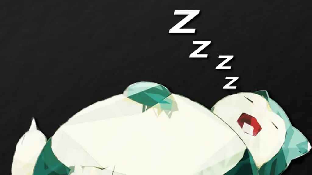 snorlax sleeping