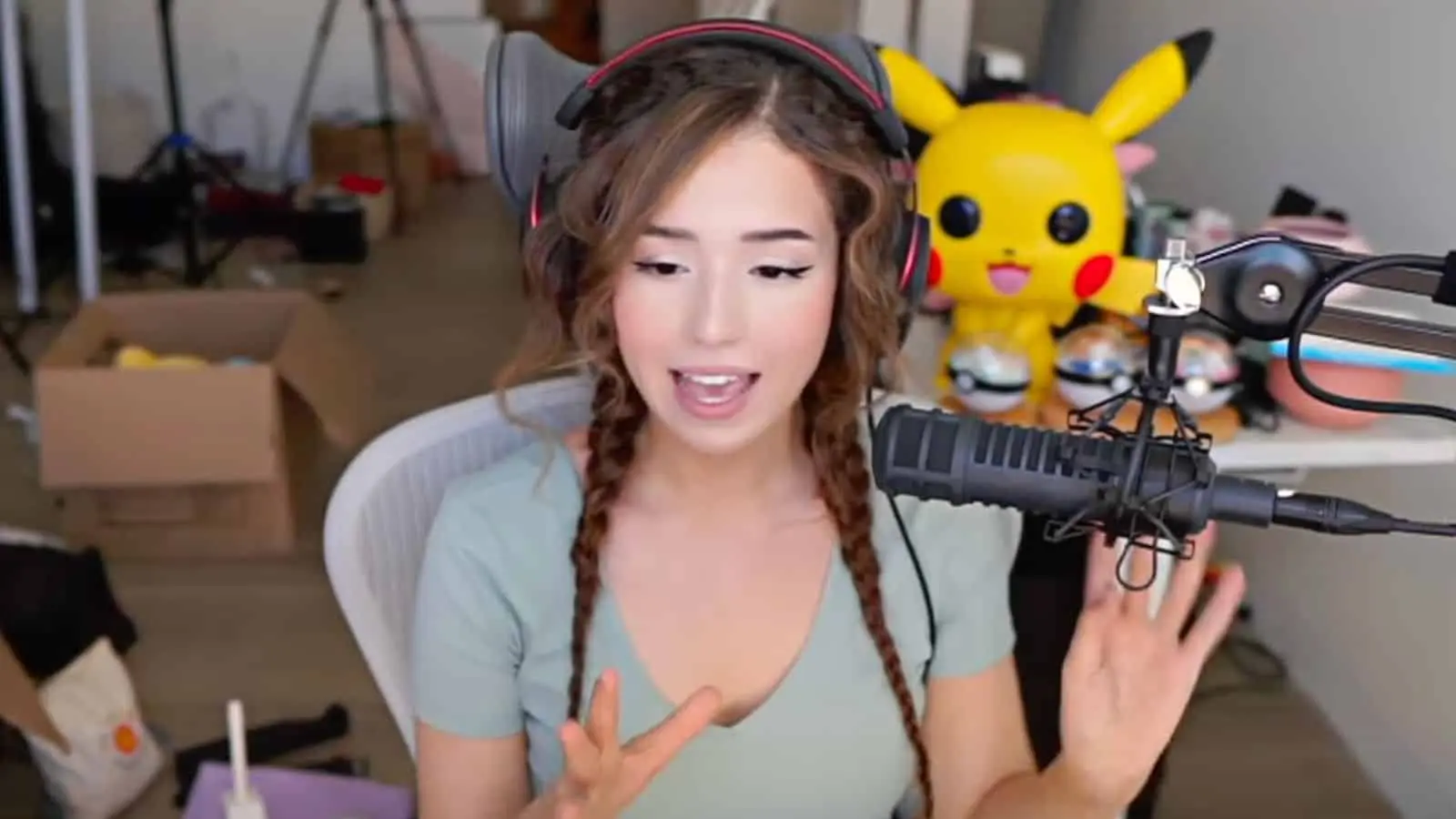 Pokimane on Twitch stream