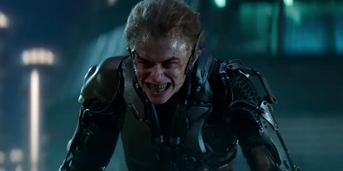 harry osbourne aka the green goblin in amazing spider-man 2