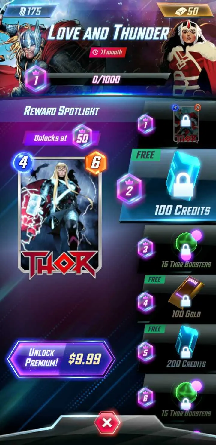 Marvel Snap Season 2 Thor