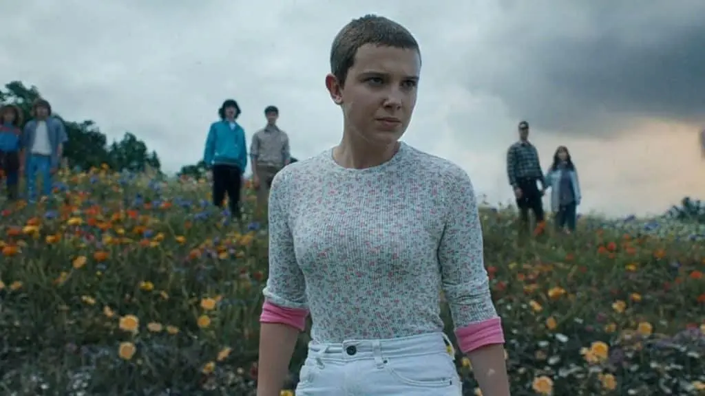 Millie Bobby Brown's Eleven in Stranger Things Season 4, ahead of Stranger Things Season 5