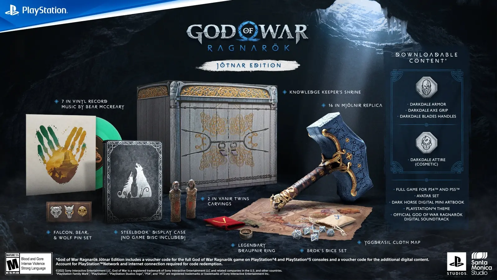 GOW ragnarok Jötnar edition