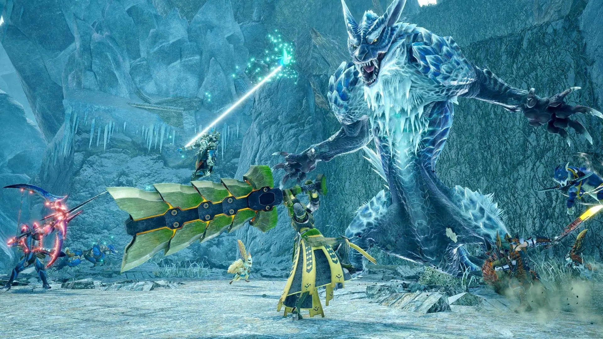 screenshot of lunagaron in Monster Hunter Rise: Sunbreak