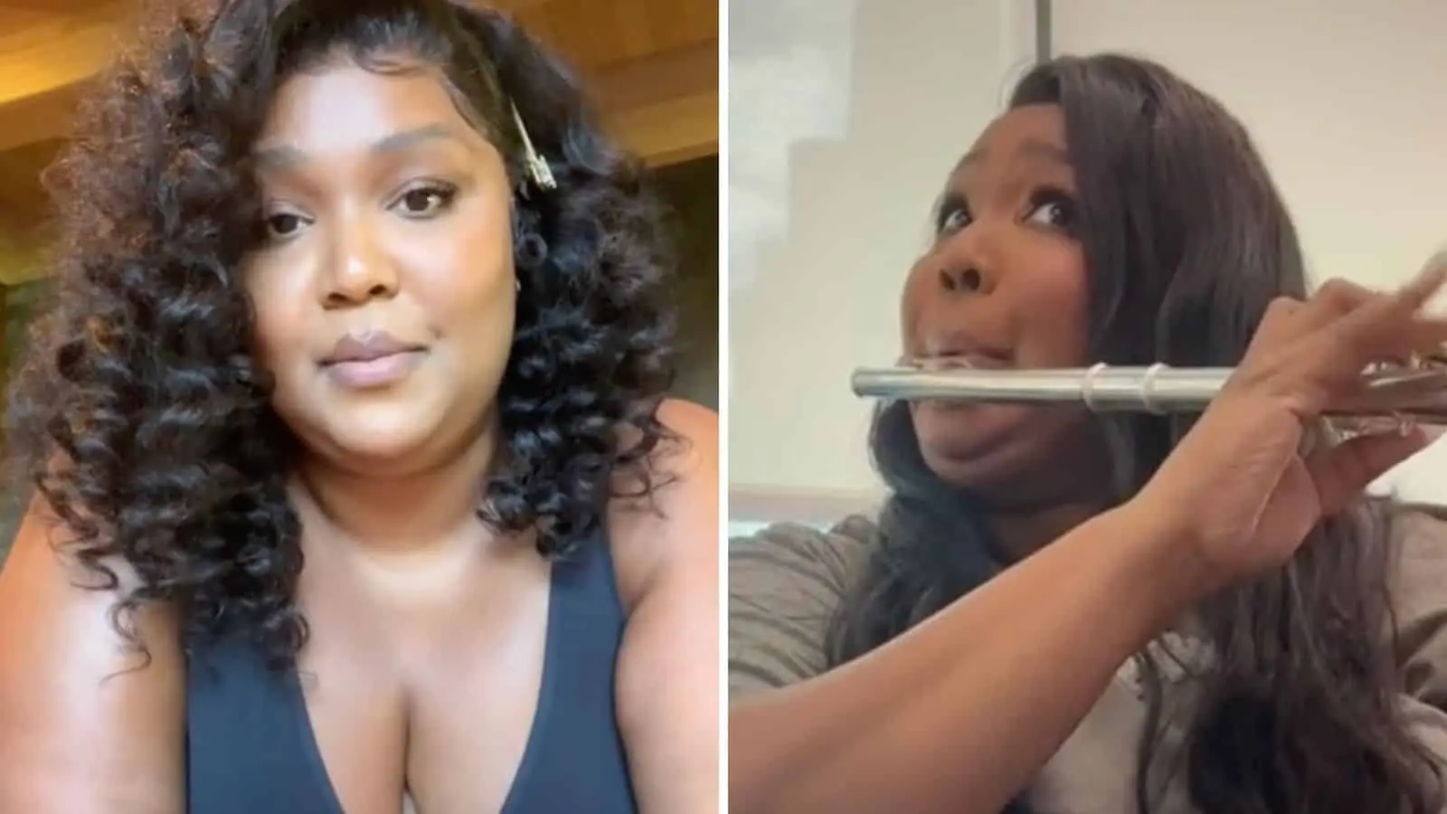 lizzo playing flute