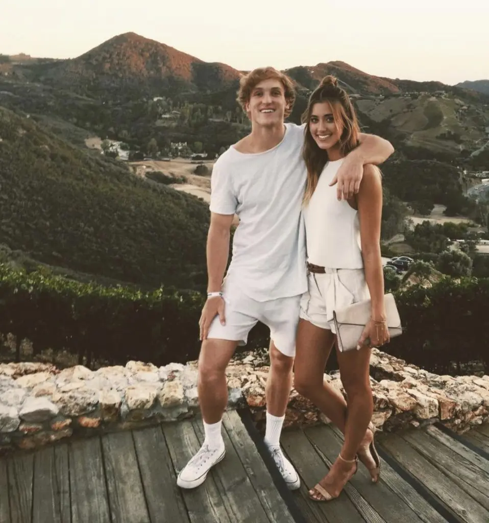 Logan Paul and Jessica Serfaty