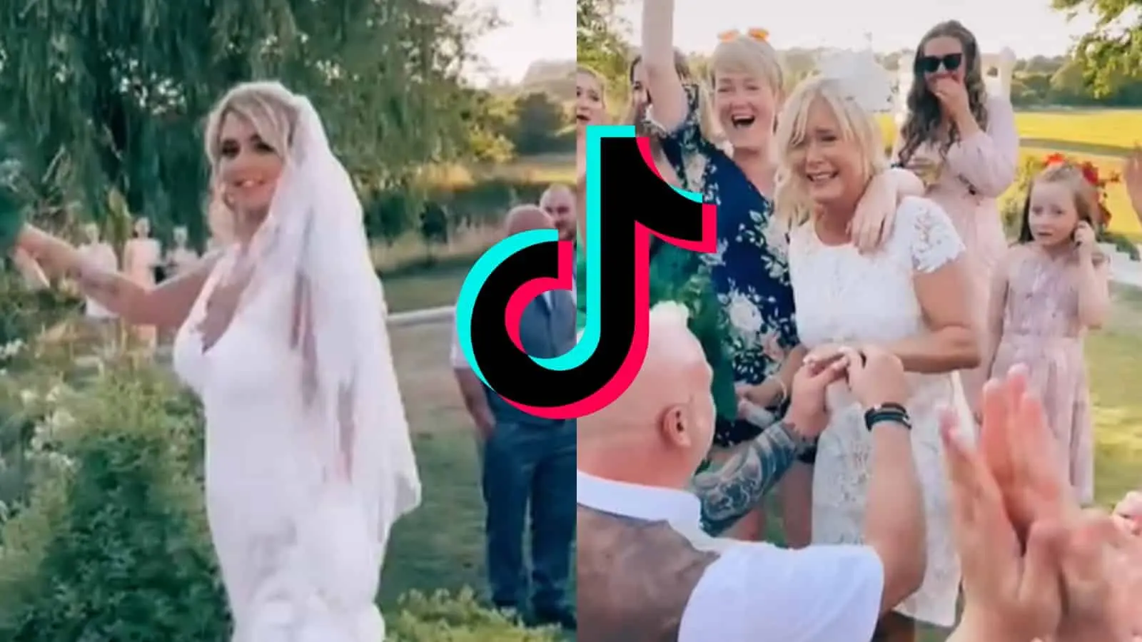 Viral TikTok video shows mother getting engaged at daughter's wedding