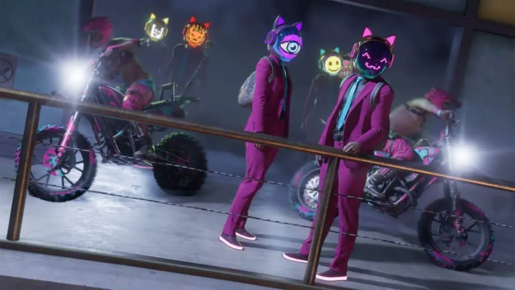 Saints Row screenshot showing the Idols faction