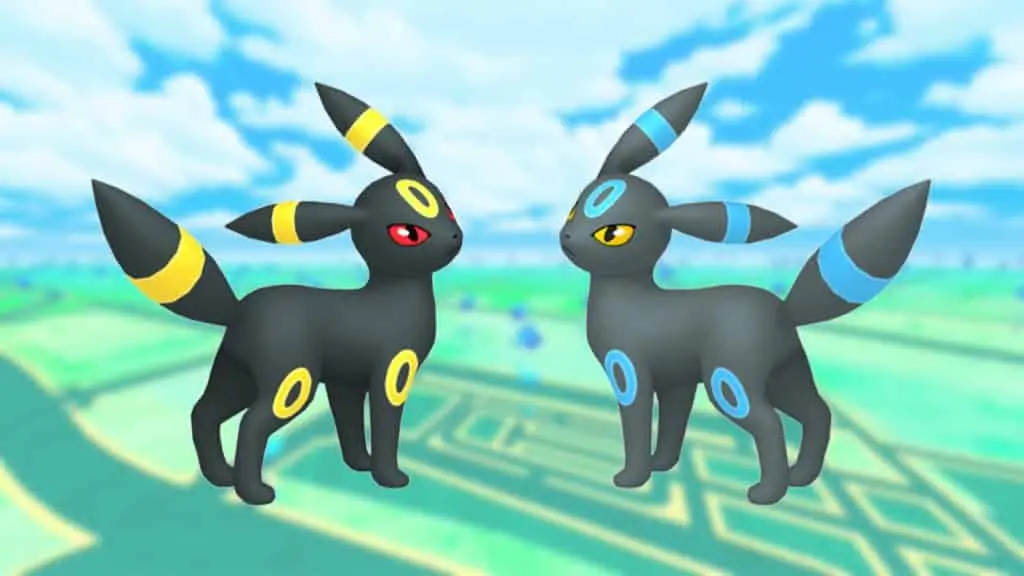 Shiny Umbreon in Pokemon Go