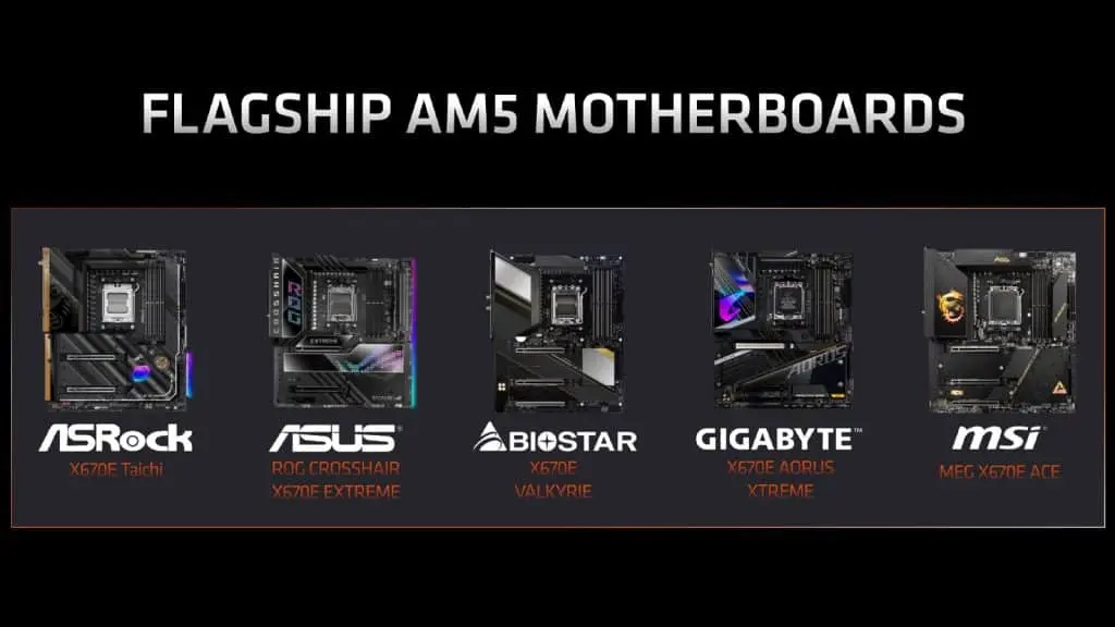 Zen 4 motherboards