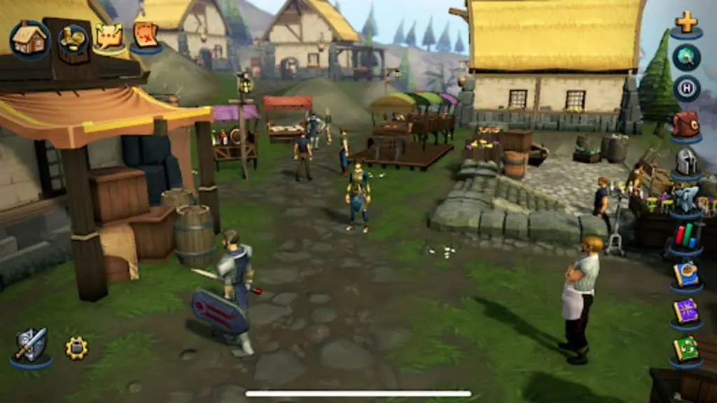 Runescape town