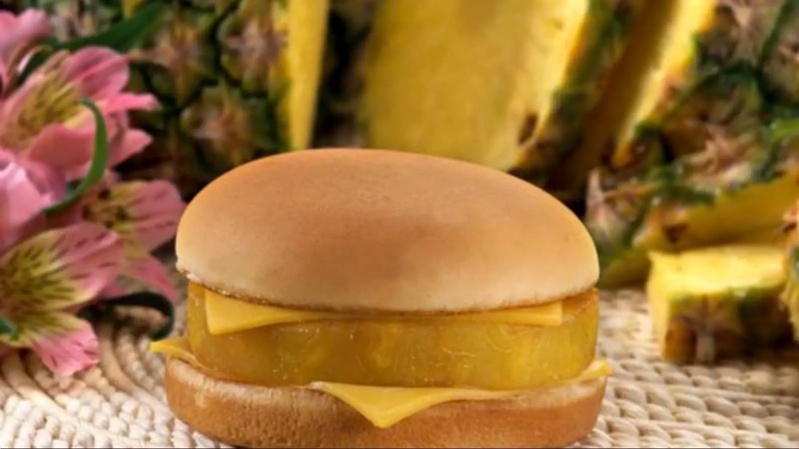 McDonald's hula burger