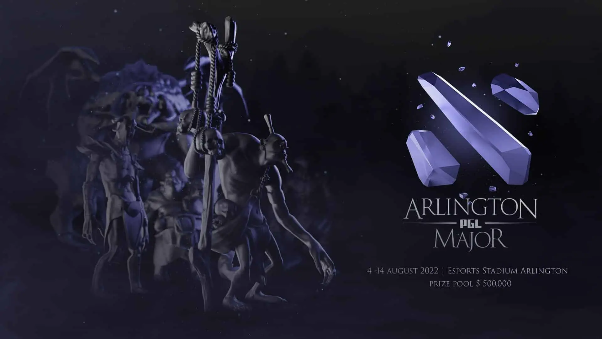 cover art for the dota 2 arlington major 2022