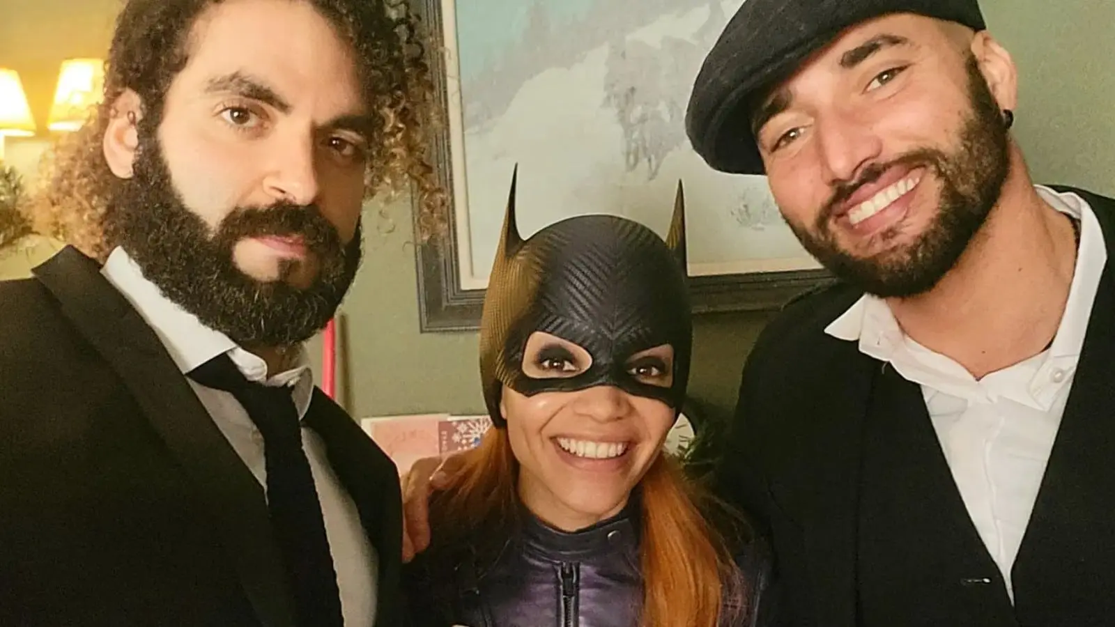 Leslie Grace and the directors of Batgirl