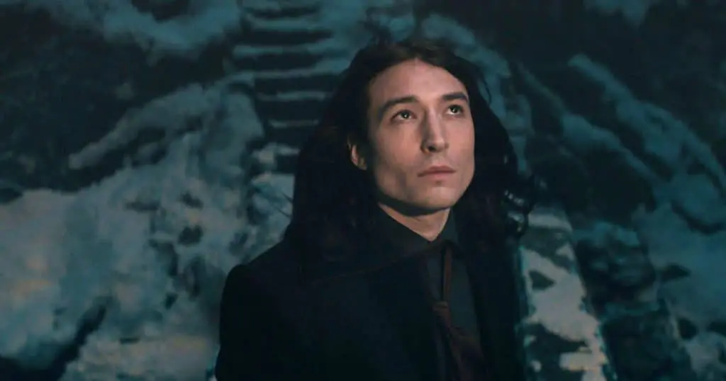 Ezra Miller in Fantastic Beasts 3