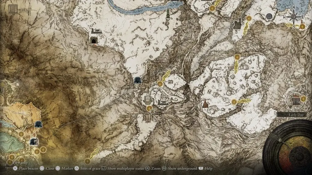 Mountaintop west map