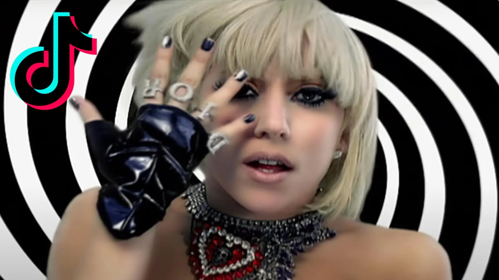 Lady Gaga in the Paparazzi music video