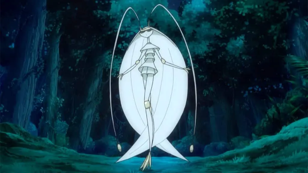 The Bug-type Ultra Beast Pheromosa in Pokemon