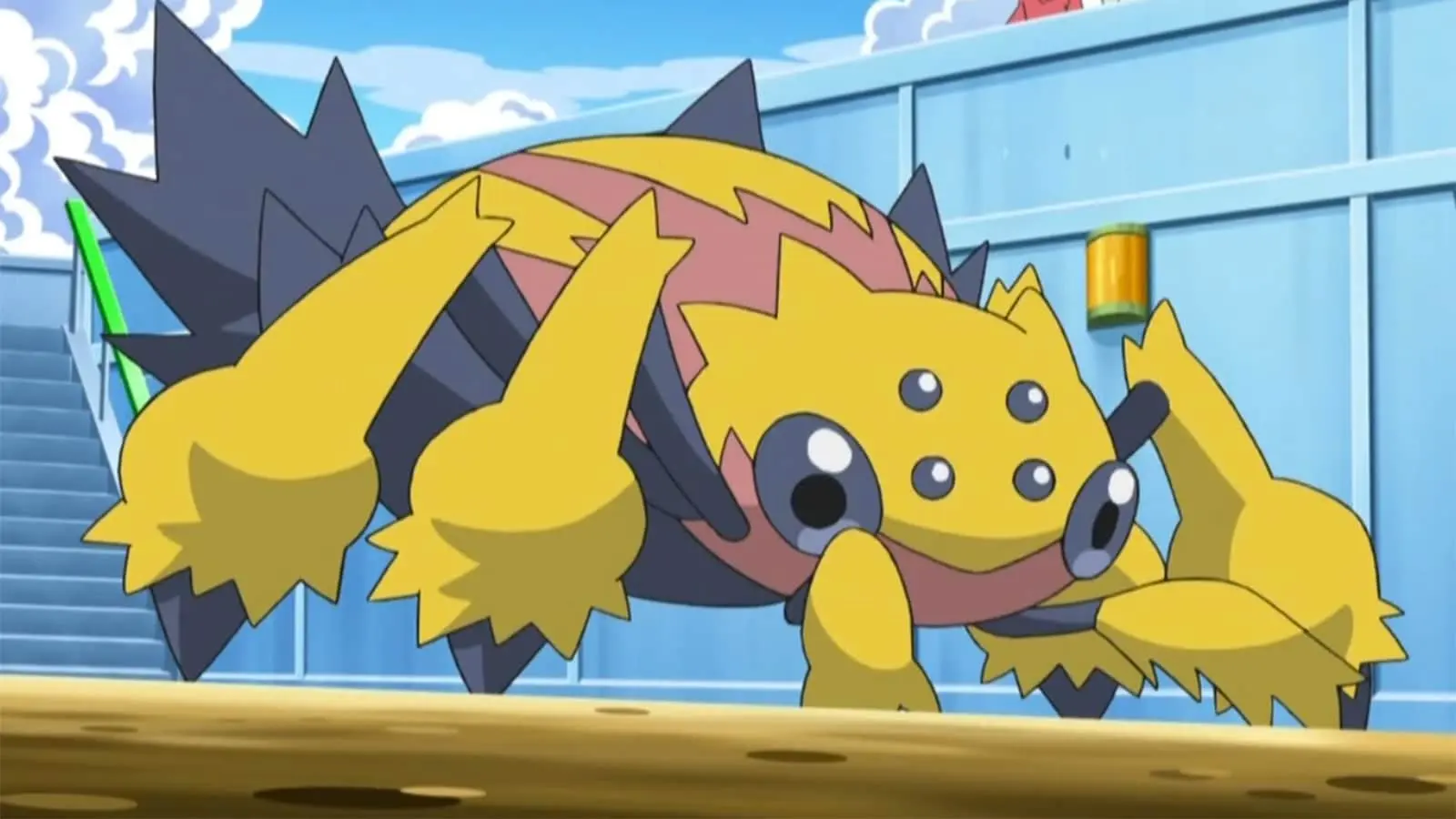 Galvantula in the Pokemon anime