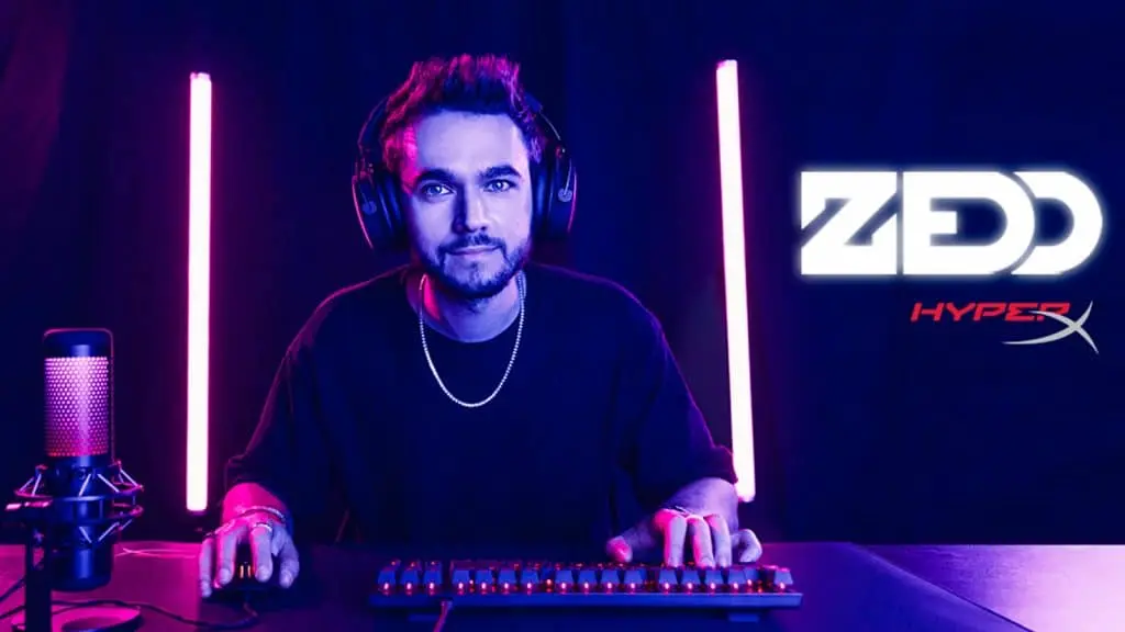 Zedd HyperX ambassador