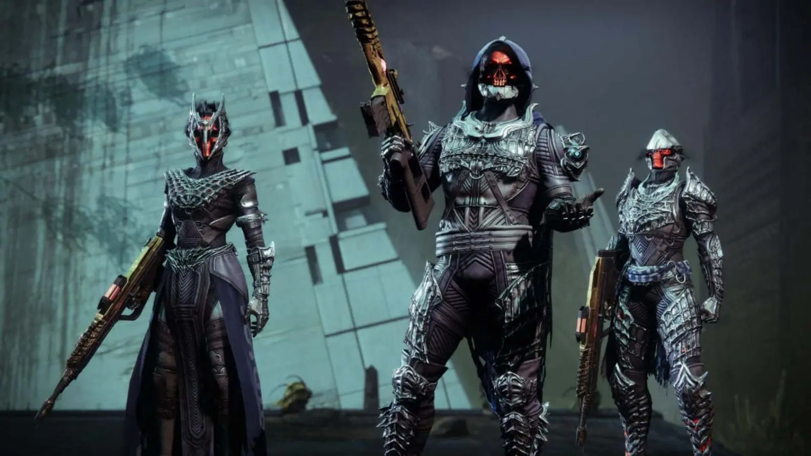 destiny 2 guardians stood together