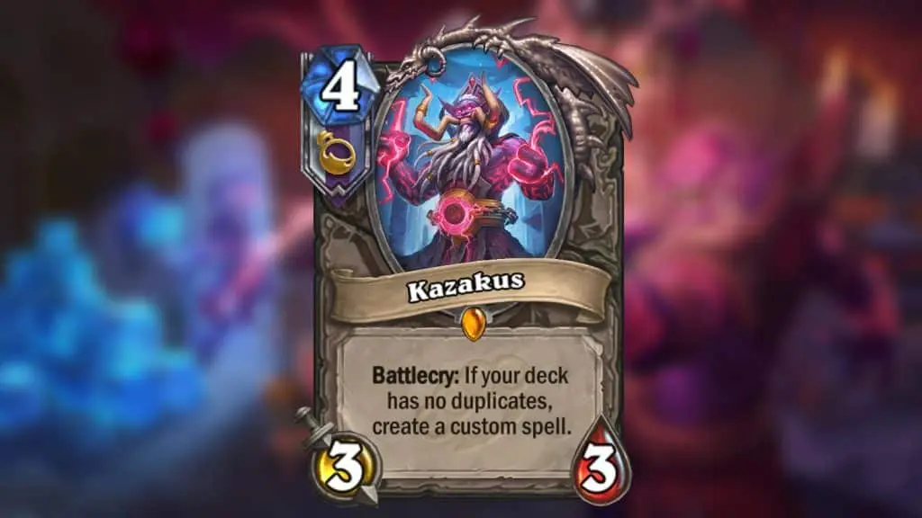 kazakus hearthstone