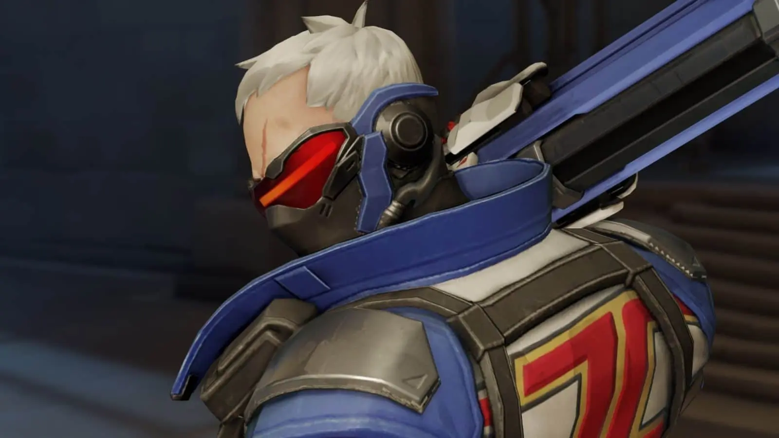 overwatch soldier 76 looking over shoulder header image