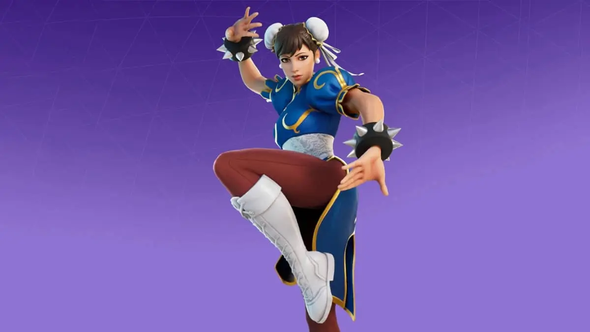 fortnite chun li skin