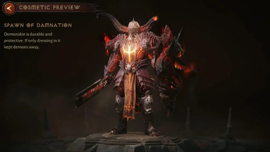 Diablo Immortal set