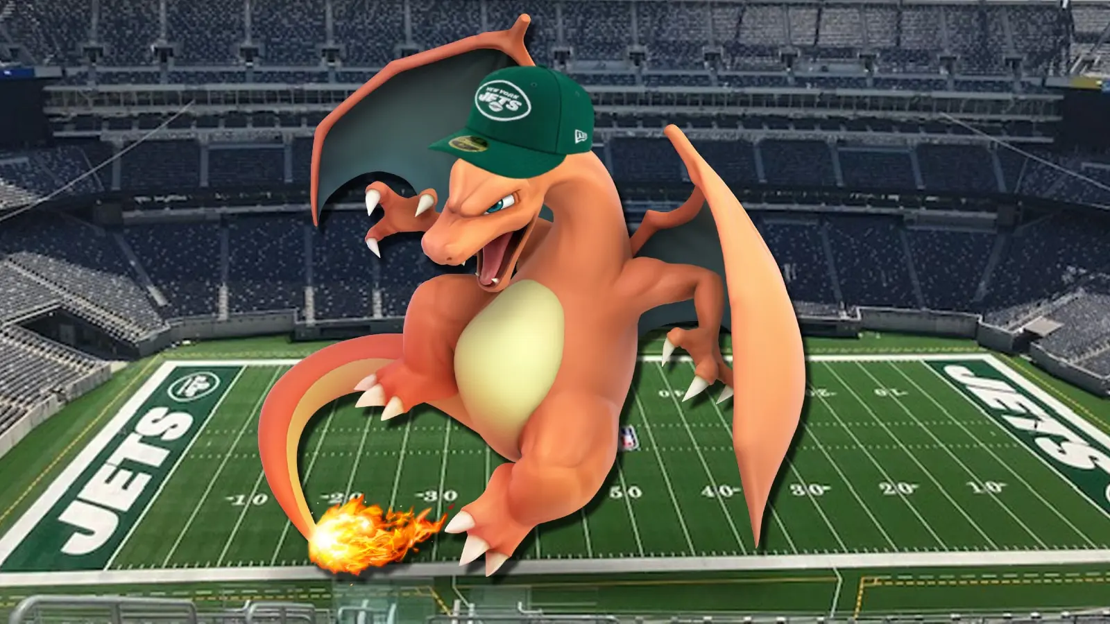 charizard new york jets oraange nfl