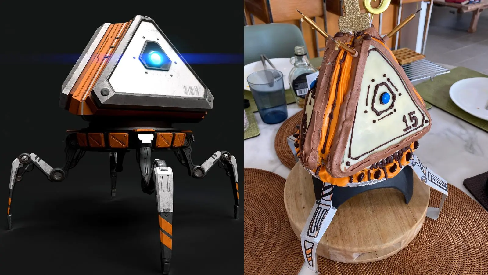 Apex Legends Pack and the cake based on it