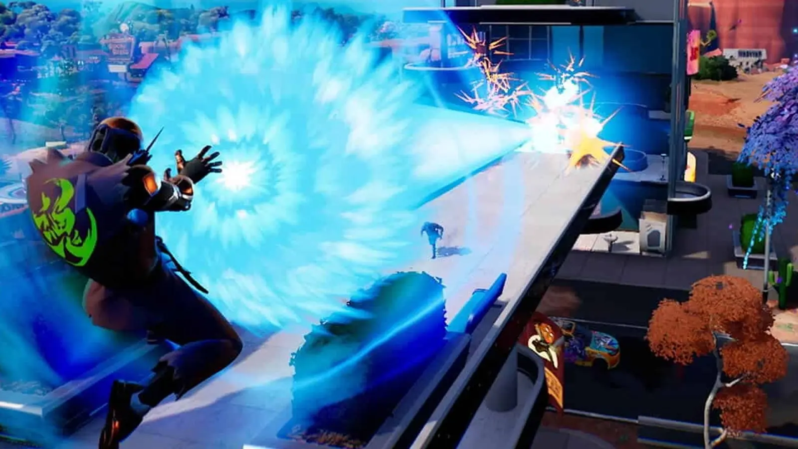 Kamehameha in Fortnite