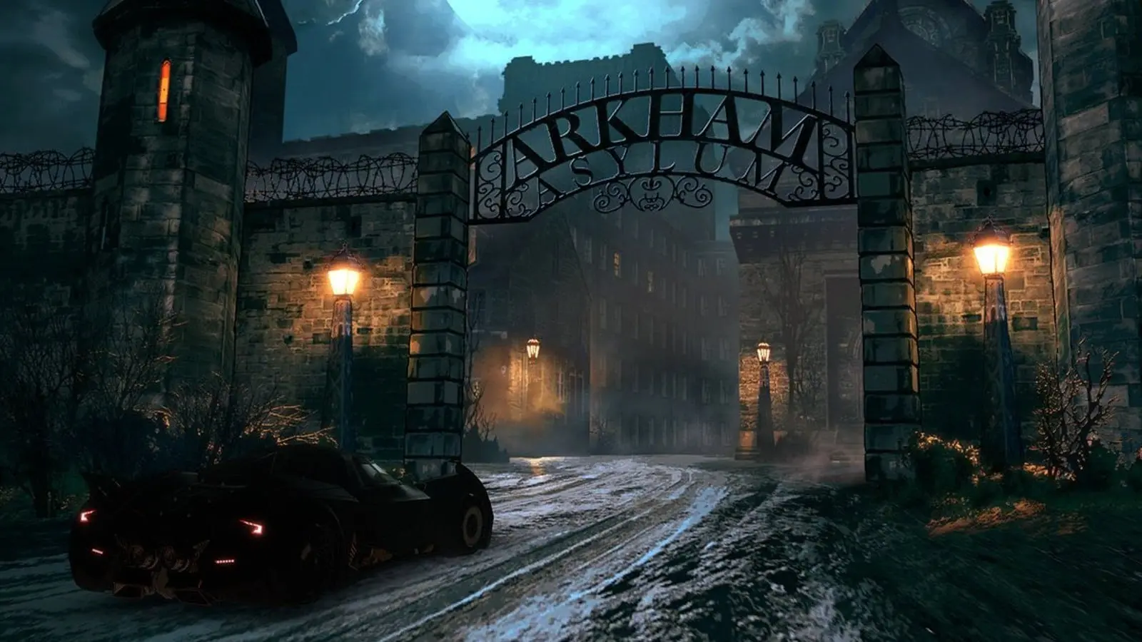 A still of Arkham Asylum from Batman: The Telltale Series