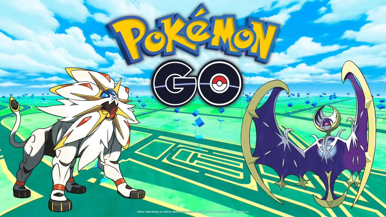 Pokemon Go solagleo and lunala header